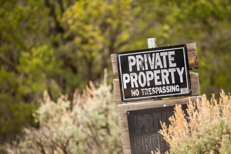 trespassing attorney