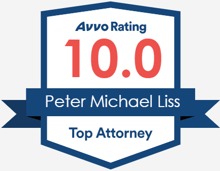 Avvo Rating 10.0 - Peter Michael Liss - Top Attorney
