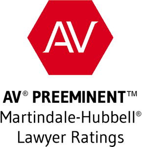 AV preeminent Martindale Badge